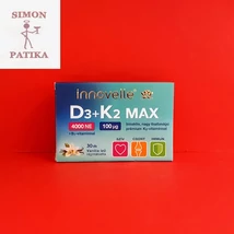 Innovelle D3+K2 Max 4000NE rágótabletta 30db
