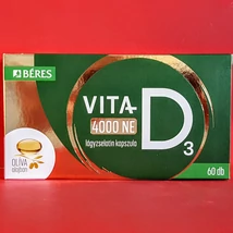 Béres Vita-D3 4000NE lágyzselatin kapszula 60db