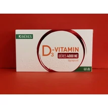 Béres D3-vitamin 4000 NE lágy kapszula 60db