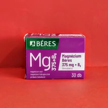 Béres Magnézium 375 mg+ B6 filmtabletta 30db