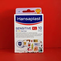 Hansaplast sebtapasz Sensitive Kids XL 10db Hansaplast sebtapasz Sensitive Kids XL 10db