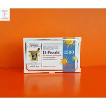 Bio  -D-Pearls 1500 D3 vitamin gyöngyök kapszula 80db