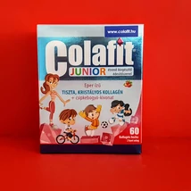 Colafit Junior Kollagénkocka Csipkebogyó 60db Colafit Junior Kollagénkocka Csipkebogyó 60db