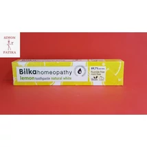 Bilka homeopátiás fehérítős fogkrém Citrom ízesítéssel 75 ml Bilka homeopátiás fehérítős fogkrém Citrom ízesítéssel 75 ml