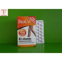 BioCo K2-vitamin 50 µg tabletta 90db BioCo K2-vitamin 50 µg tabletta 90db