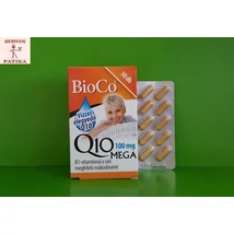 BioCo Vízzel elegyedő Q10 MEGA 100 mg B1-vitaminnal kapszula 30db BioCo Vízzel elegyedő Q10 MEGA 100 mg B1-vitaminnal kapszula 30db