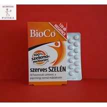 BioCo Szerves Szelén tabletta BioCo Szerves Szelén tabletta