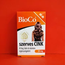 BioCo Szerves Cink 20mg tabletta 60db