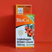 BioCo Csipkebogyós Retard C vitamin 1000mg tabletta 100db