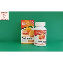 BioCo Narancs ízű C vitamin 500mg rágótabletta 100db BioCo Narancs ízű C vitamin 500mg rágótabletta 100db