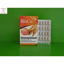 BioCo Ginzeng kivonat tabletta 60db