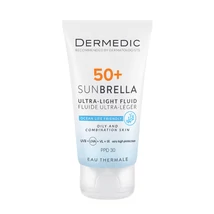 DERMEDIC Sunbrella fényvédő fluid SPF50+ zsíros és kombinált bőrre