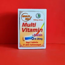 DR.CHEN Multi-Max vitamin+20 mg Q10+ Szelén tabl. 40db