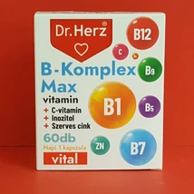 Dr.Herz B-vitamin komplex Max kapszula Dr.Herz B-vitamin komplex Max kapszula