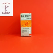 Coldisept NanoSilver fülcsepp 15ml