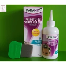 Paranit fejtetű és serke elleni sampon 200 ml +fésű Paranit fejtetű és serke elleni sampon 200 ml +fésű