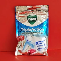 Wick cink+ C vitamin cukormentes torokcukor