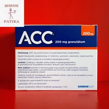 ACC 200 granulátum 30db ACC 200 granulátum 30db