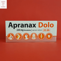 Apranax Dolo 220mg filmtabletta 20db Apranax Dolo 220mg filmtabletta 20db