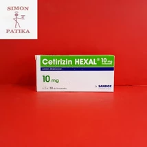 Cetirizin HEXAL 10 mg filmtabletta 30db