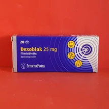 Dexoblok 25mg tabletta 30db