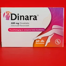 Dinara 500 mg filmtabletta 60db Dinara 500 mg filmtabletta 60db