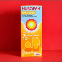 Nurofen szuszpenzió narancs izű 3 hónapos kortól 100ml