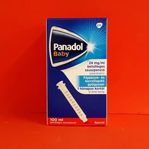 Panadol Baby 24 mg/ml belsőleges szuszpenzió 100ml Panadol Baby 24 mg/ml belsőleges szuszpenzió 100ml