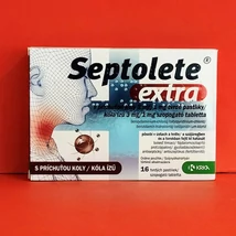 Septolete extra kóla ízű szopogató tabletta 16db