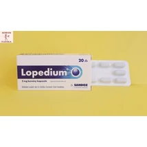 Lopedium hasmenésre kapszula 20db Lopedium hasmenésre kapszula 20db