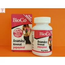 BioCo Ananász papayával tabletta 100db
