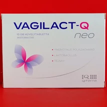 Vagilact-Q Neo hüvelytabletta 10db Vagilact-Q Neo hüvelytabletta 10db