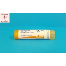 Hydrargyrum sulfuratum rubrum C15 Boiron 4g