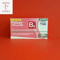 JutaVit Folsav 1000 mcg tabletta 100db JutaVit Folsav 1000 mcg tabletta 100db