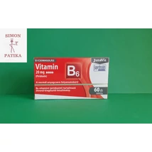 Jutavit B6-vitamin 20 mg tabletta 60db Jutavit B6-vitamin 20 mg tabletta 60db