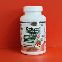 Jutavit C vitamin 500mg+ D3 filmtabletta 100db