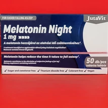 Jutavit Melatonin Night 1 mg tabletta 50db Jutavit Melatonin Night 1 mg tabletta 50db