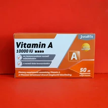 JutaVit A-vitamin 10000NE lágy kapszula 50db JutaVit A-vitamin 10000NE lágy kapszula 50db