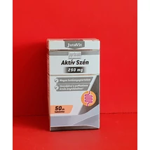 JutaVit Aktív szén 250 mg tabletta 50db
