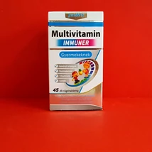 Jutavit Multivitamin Immuner gyermekeknek rágótabletta 45x Jutavit Multivitamin Immuner gyermekeknek rágótabletta 45x