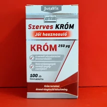 JutaVit Szerves Króm 250mcg tabletta JutaVit Szerves Króm 250mcg tabletta