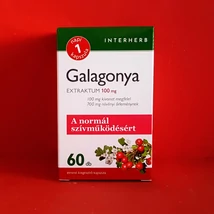 Galagonya Extraktum kapszula 60db Interherb