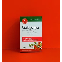 Galagonya extraktum kapszula Interherb  30db