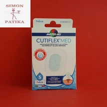 Master Aid Cutiflex steril sebfedő  5x7cm 5db