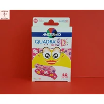 Master Aid Quadra 3D Color sebtapasz girls 20db