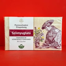 Pannonhalmi Szívnyugtató teakeverék filteres 20db Pannonhalmi Szívnyugtató teakeverék filteres 20db