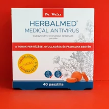 Herbal Med Medical gyógynövény pasztilla 40db