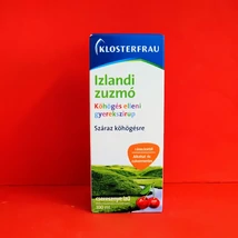 Klosterfrau Izlandi zuzmó szirup gyermekeknek 100ml Klosterfrau Izlandi zuzmó szirup gyermekeknek 100ml
