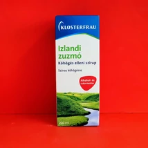 Klosterfrau Izlandi zuzmó szirup köhögés ellen 100ml Klosterfrau Izlandi zuzmó szirup köhögés ellen 100ml