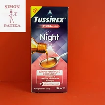 Tussirex Night szirup köhögésre 120ml
